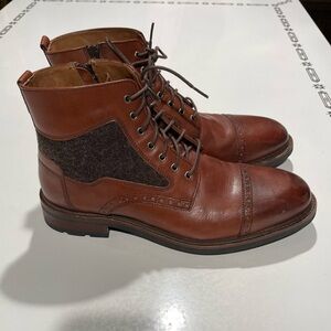 J&M EST. 1850 Fullerton Cap-Toe Boot 
Men’s Size 8